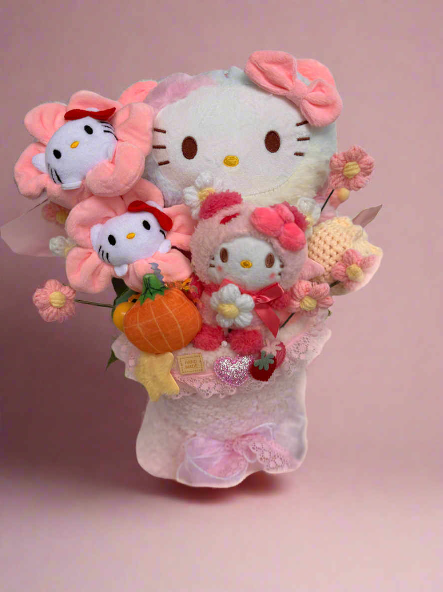 purrty kitty bouquet